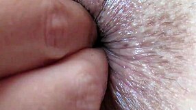 Intense anal fingering fetish with extreme close-ups