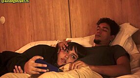 watching a movie with my stepbrother and accidentally swallowing his dick