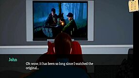 3D animated video of a taboo family's erotic activities