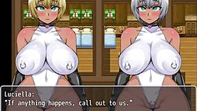 ciella and luciella deepthroat prince's small cock in ntr sisters part 9