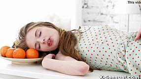 X-Sensual - Sweet Teen Adel Bye Passion Fruit In Blowjob Missionary And Masturbation