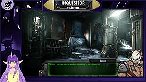 In Warhammer 40k Inquisitor Trainer Part 23, Big Tits Bent Over for Monster Cock Doggy Style!