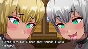 ciella and luciella deepthroat prince's small cock in ntr sisters part 9