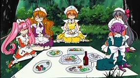 suggestive anime maid in doggystyle pussy fucking scene