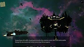 Tales from the unending void features mature characters in a 3d game. It includes anime hentai elements with big tits.