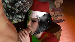 A very fucked christmas story, says curvy gay babe