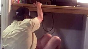 Gay Plumber Got Caught Using a Dildo in Secret