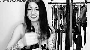 dominatrix nika gives joi and cei instructions