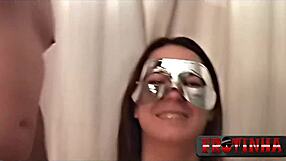 Latina milf samantha enjoys anal assfucking in lan house.