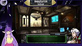 In Warhammer 40k Inquisitor Trainer Part 23, Big Tits Bent Over for Monster Cock Doggy Style!