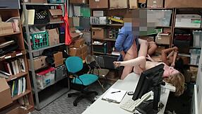 Hot BFFs Bonnie Grey and Maya Bijou Caught Shoplifting, Punished in Office