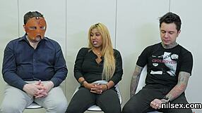 Foxy Chick Was Brought In Butthole Madhouse For Awkward Therapy