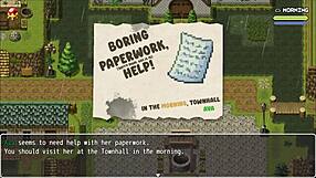 Wow! Lost Lagoon Harem Hentai Game Ep 3, She Fell in Water Without Panties!