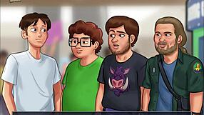 summertime saga 155, an erotic cartoon adventure