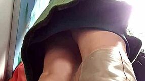 hidden cam spies under skirt for upskirt view