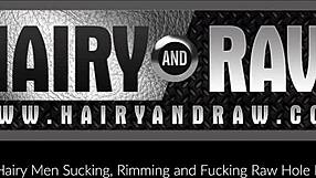 hairy inked stud fucks mickey carpathio rough after blowjob