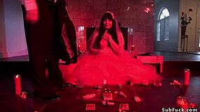 milf bride in dp gangbang