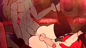 Hey, check out this wild demon and devil Lynn animation clash!