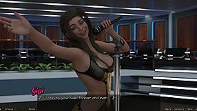 3D cartoon with cute girls and big boobs, dating simulation game
