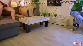 stepmom gets her ass taken by stepson near husband