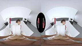 Wow, latex android rides in reality vr sex!