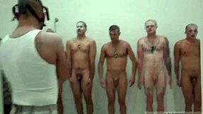 Double penetration action with thug gay porn stars