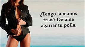 Spanish voice guides your jerk off instructions with humiliation