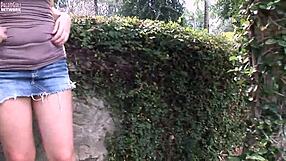 Super Hot Instagram Model Flaunts Big Tits In Panties During Risky Public Flashing And Upskirt In Florida