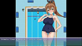 Asian Big Tits Cowgirl Riding In Game H Final