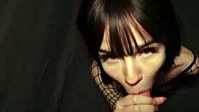 Petite babe fucked hard against wall 😈