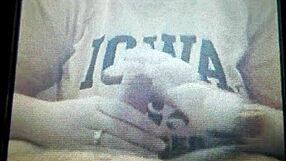 Bold BBW Wife Delivers Intense Blowjob On Big Cock, Ending In Massive Cumshot On Natural Tits