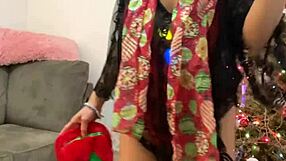Anna Maria is a mature and professional porn actress who performs in Christmas themed videos