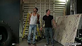 Gay cum swapping with deepthroat and anal assfucking