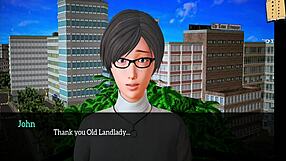 Adult video game walkthrough: My new family 207
