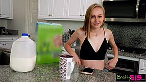 you're gonna get cum on your face from stepsis fucking!