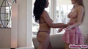 Galsway Com - Mocha Menage and Ella Reese’s Steamy First Sex Meetup