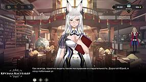 Sakura the nurse in the anime Wanderer: Broken Bed Walkthrough