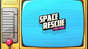 Let's play space rescue with hot Sophie in the game