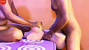 boyfriend surprises desi tamil milf with tantaly sex doll