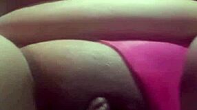 i watch linda squirt in her lingerie during masturbation