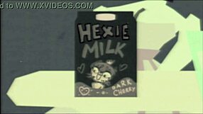 Hexie Bunny Lactates Milk Intensely on Webcam