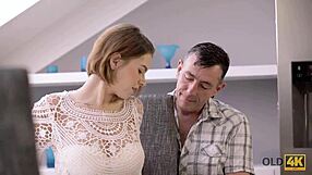 Old4k Marina Visconti Craves Mature Dick While Studying for College Exams With Petite European Charm