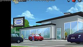 Summertime Saga 76 Featuring Brunette in Erotic Anime Scene