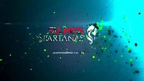 She moans in doggystyle with big ass and natural tits