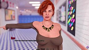 Hot Horny Teacher Giving Me Handjob After Giving Foot Massage - 3d Hentai Animated Porn - Life In Santa County