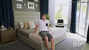 Hey, check Dillan in this hot gay flick from Sean Cody, sucking skills on point!