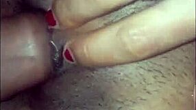 look, this hot skinny latina milf gets pounded till hubby finishes inside!