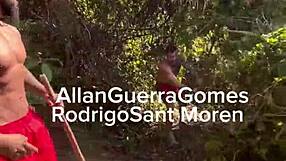 My Students Help Arrange Tatami For Training On My Farm