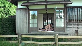 यो, ची इवाशिता को देखो, इकेबुकुरो में बूढ़े किसान चाचा को उठाती है, जंगली हरकत