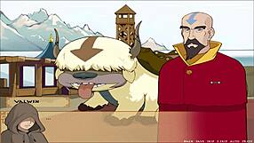 Busty Korra in four element trainer book 5 slav part 7 dating game.